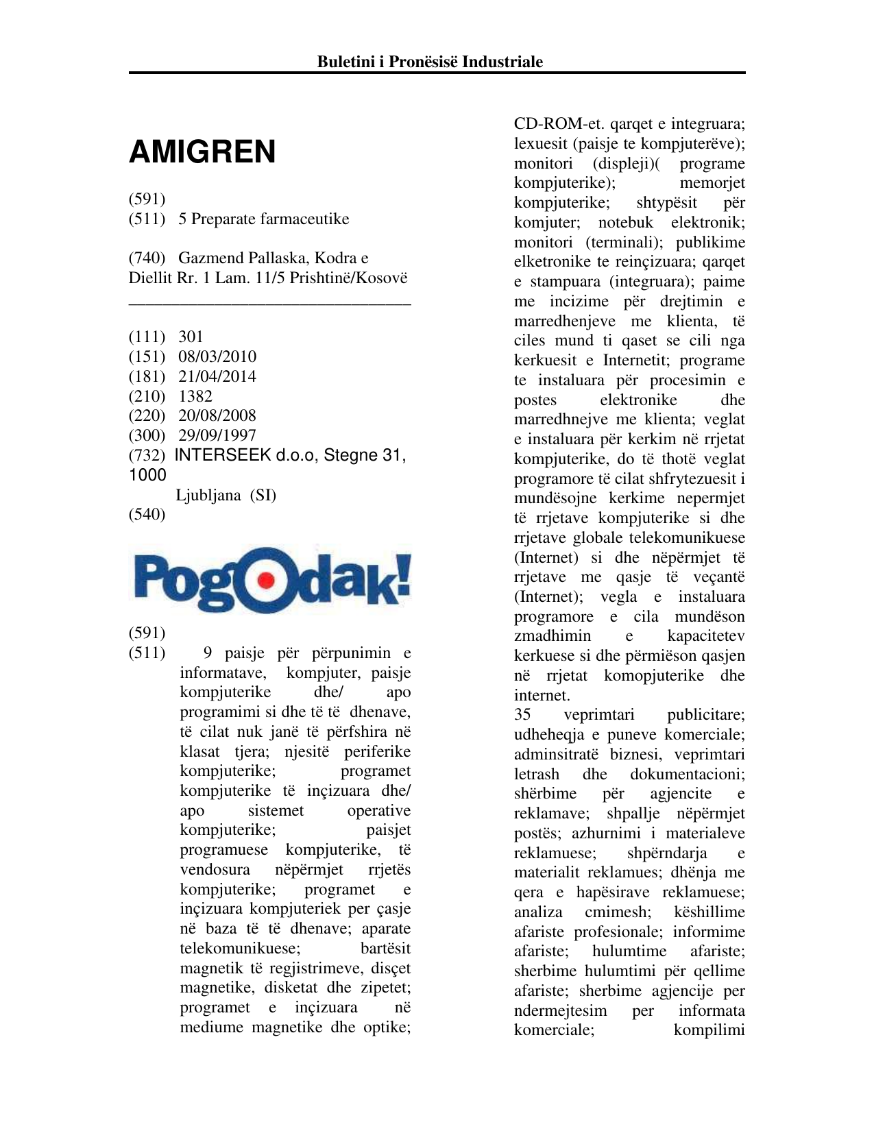 Faqja 166 e buletinit