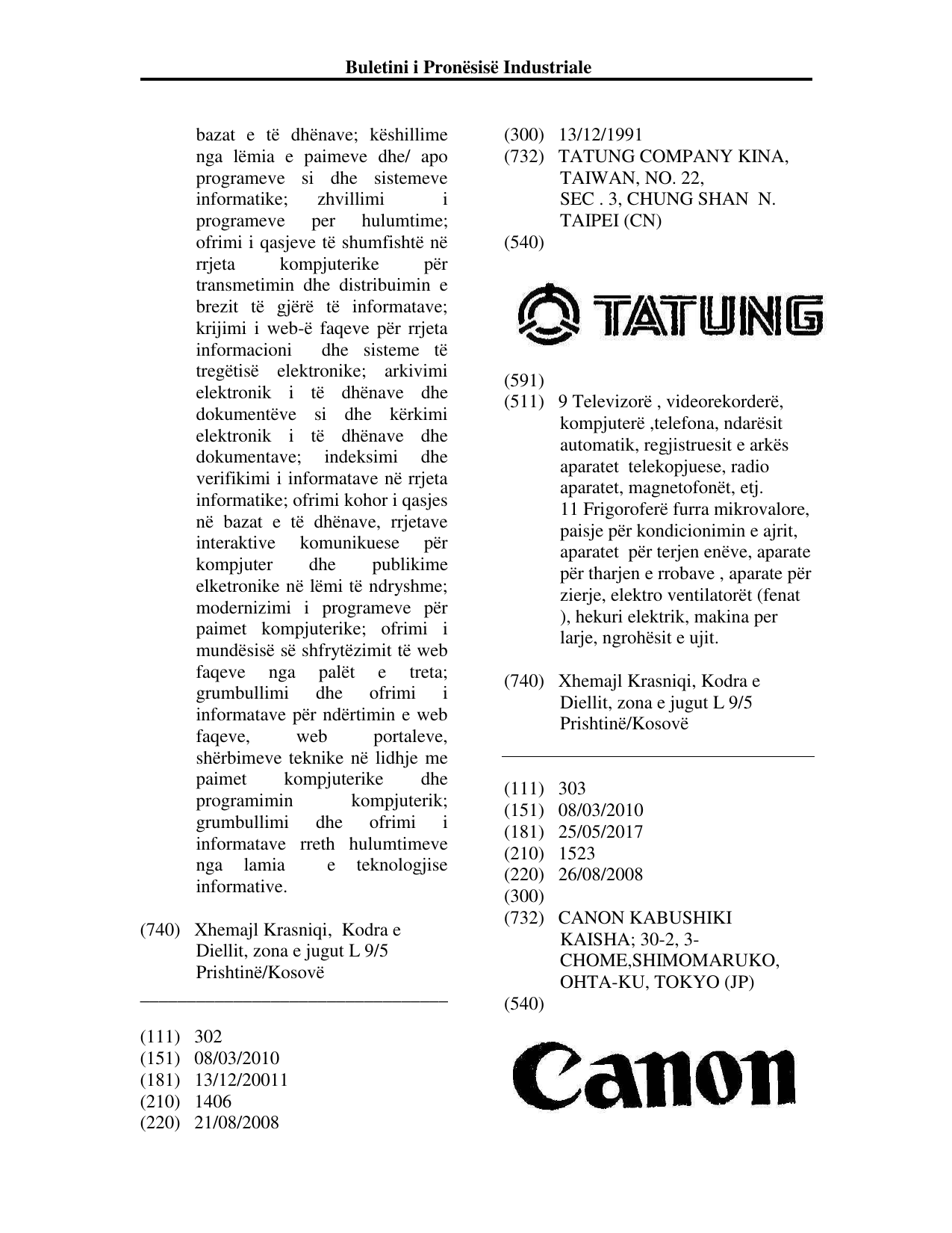 Faqja 169 e buletinit