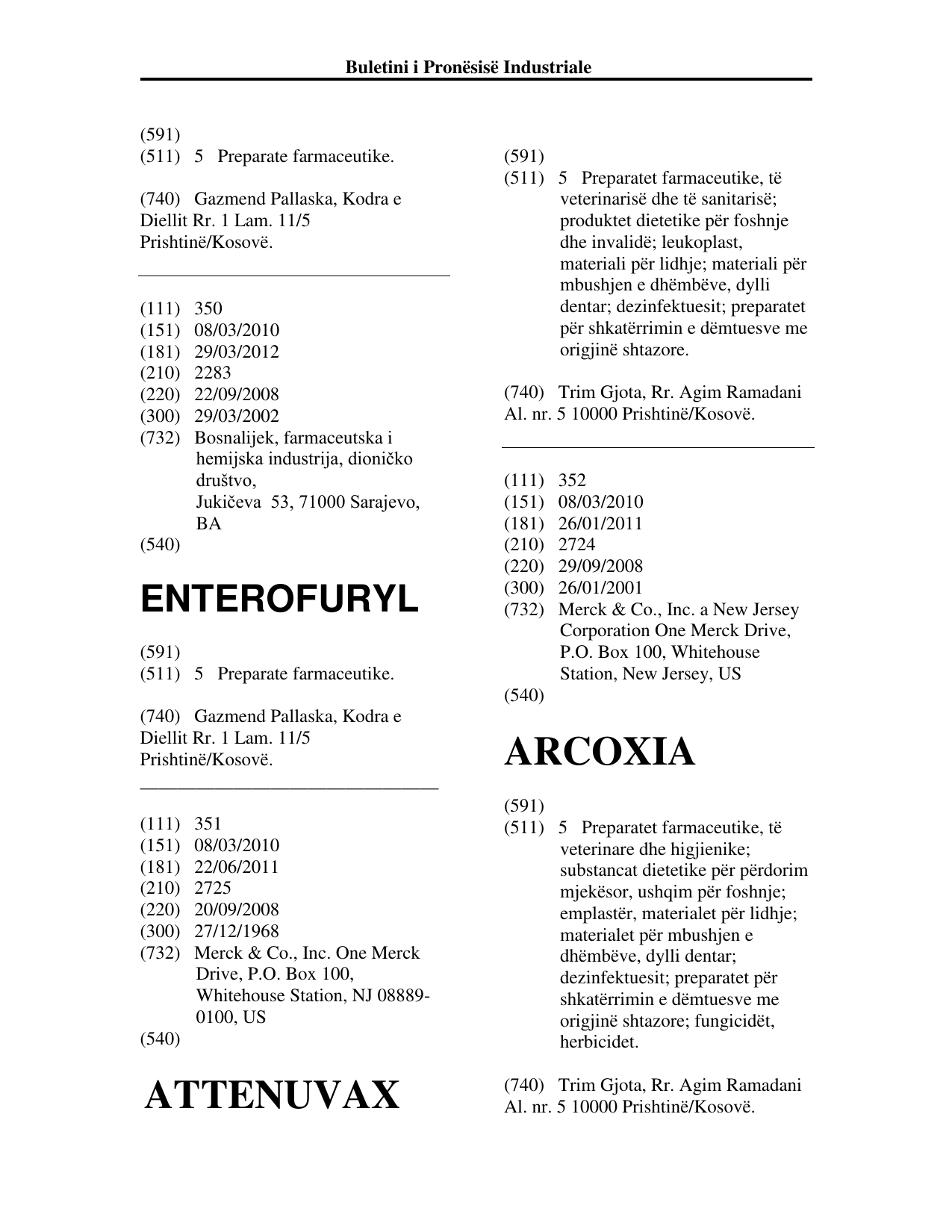 Faqja 186 e buletinit