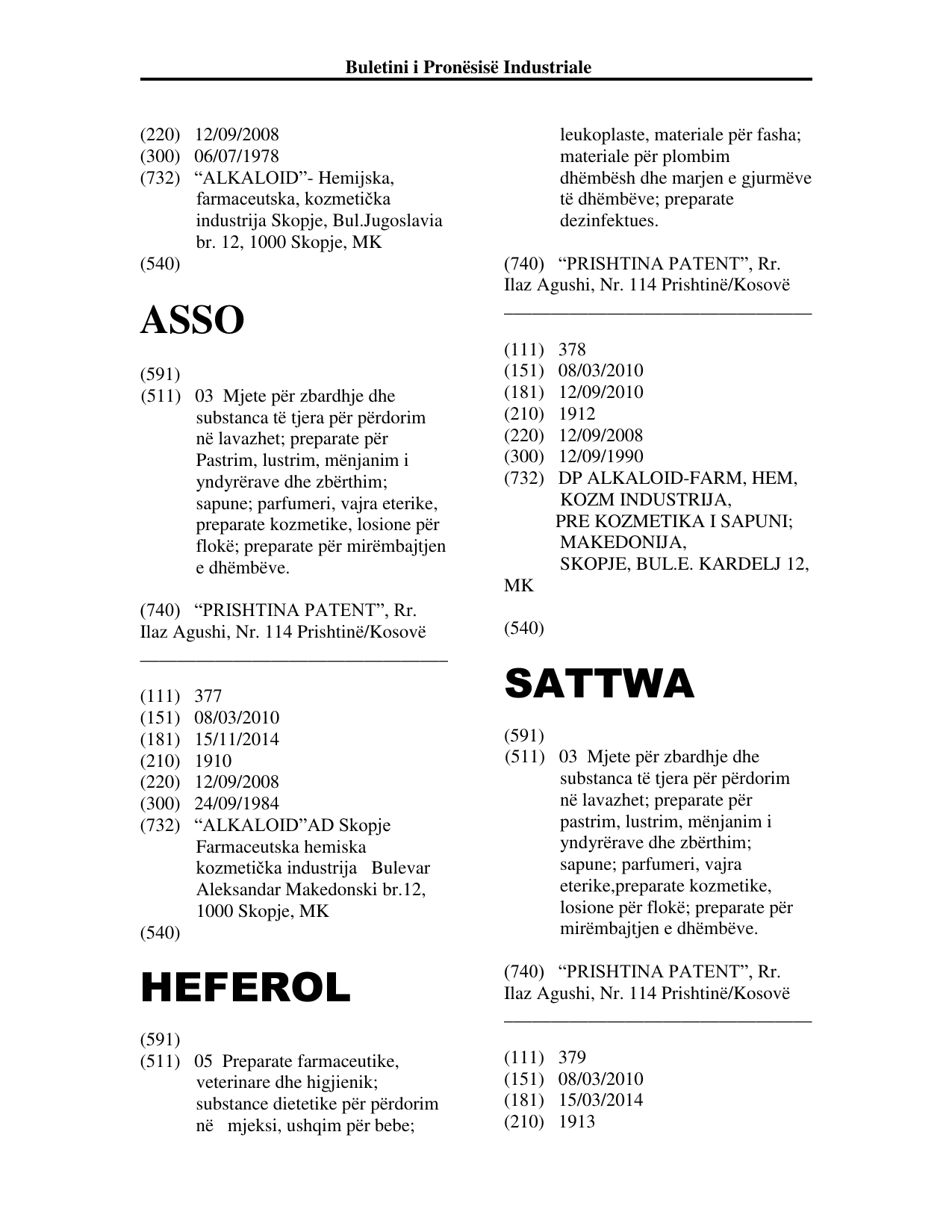 Faqja 194 e buletinit