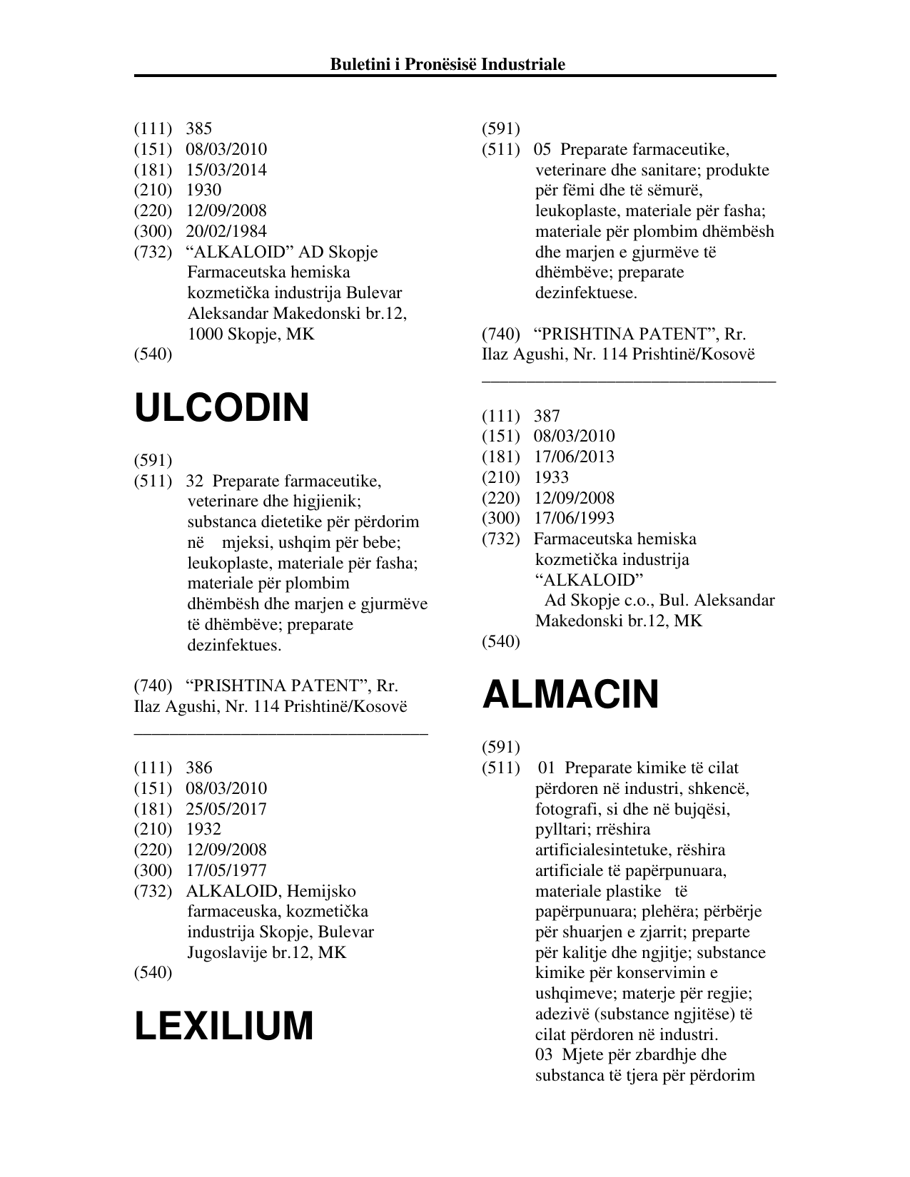 Faqja 197 e buletinit