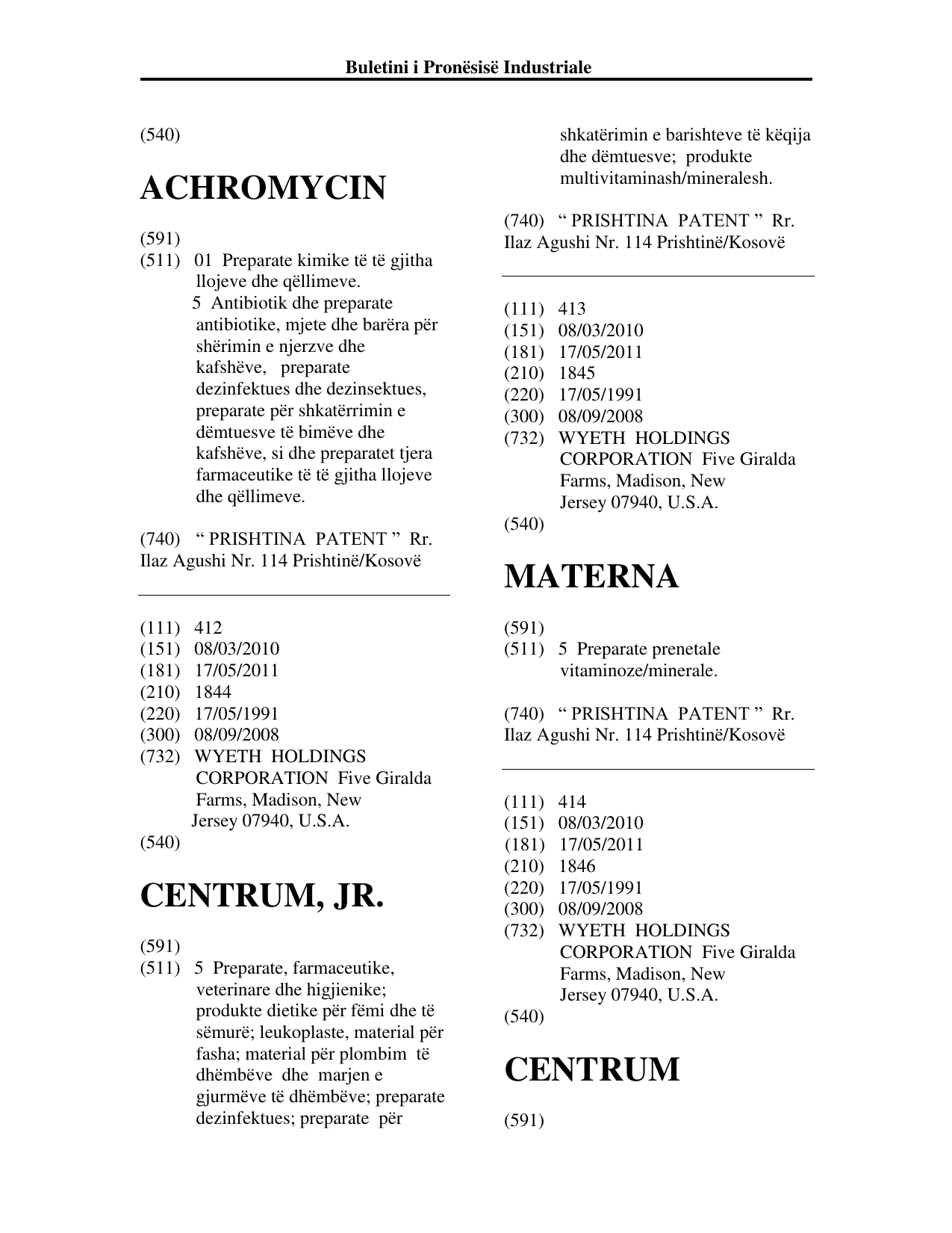Faqja 207 e buletinit