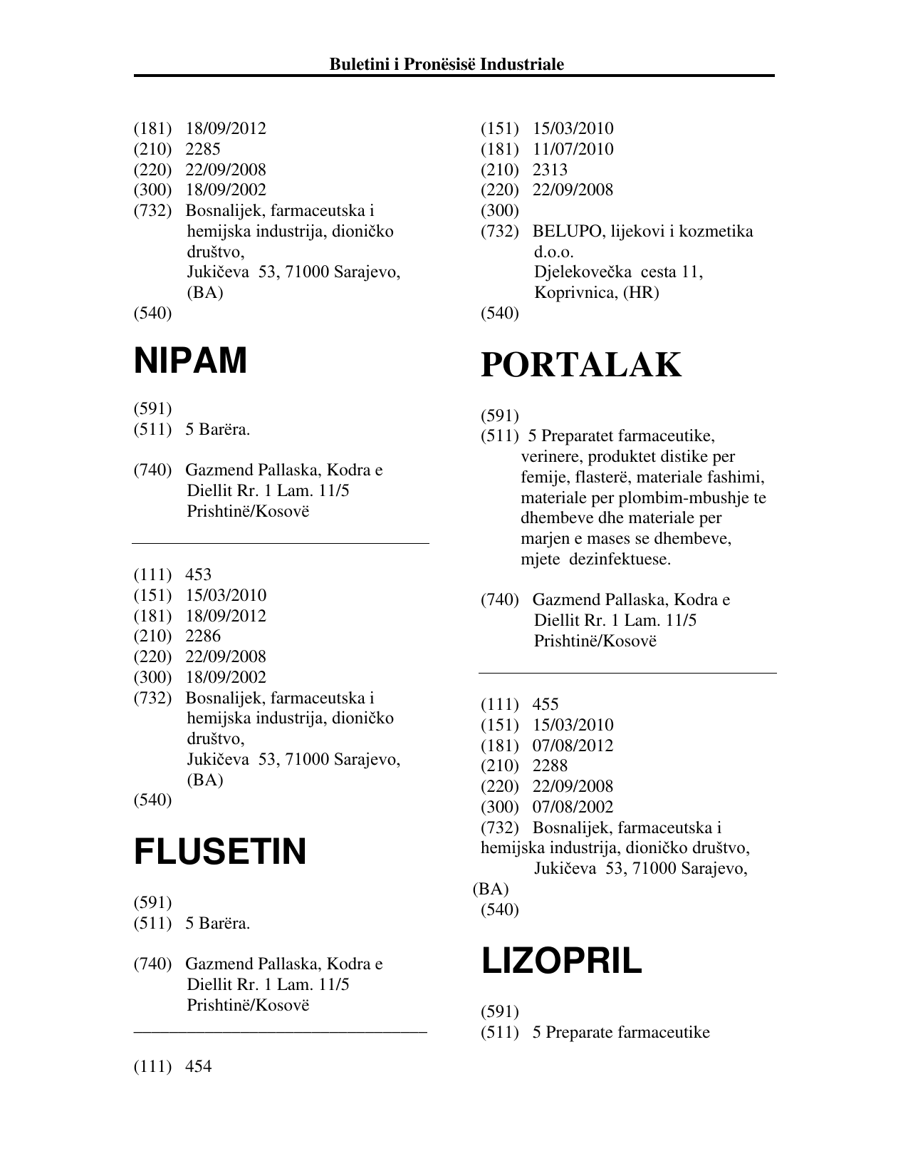 Faqja 220 e buletinit