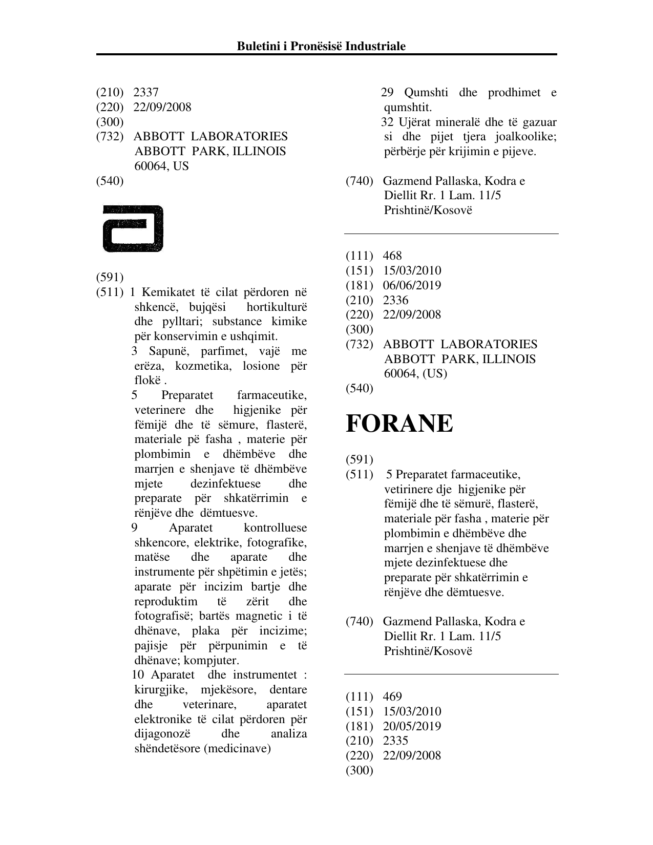 Faqja 224 e buletinit