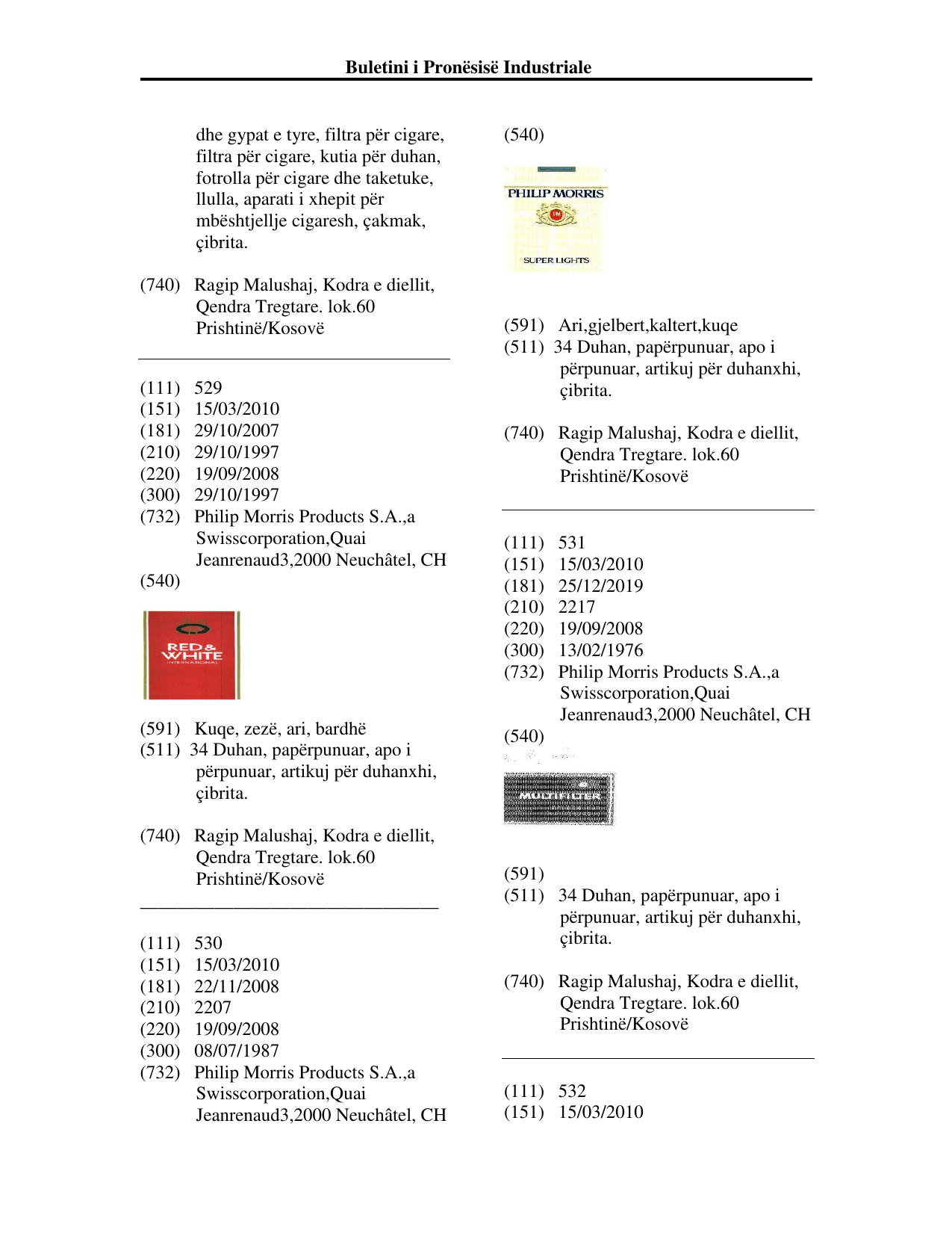 Faqja 245 e buletinit