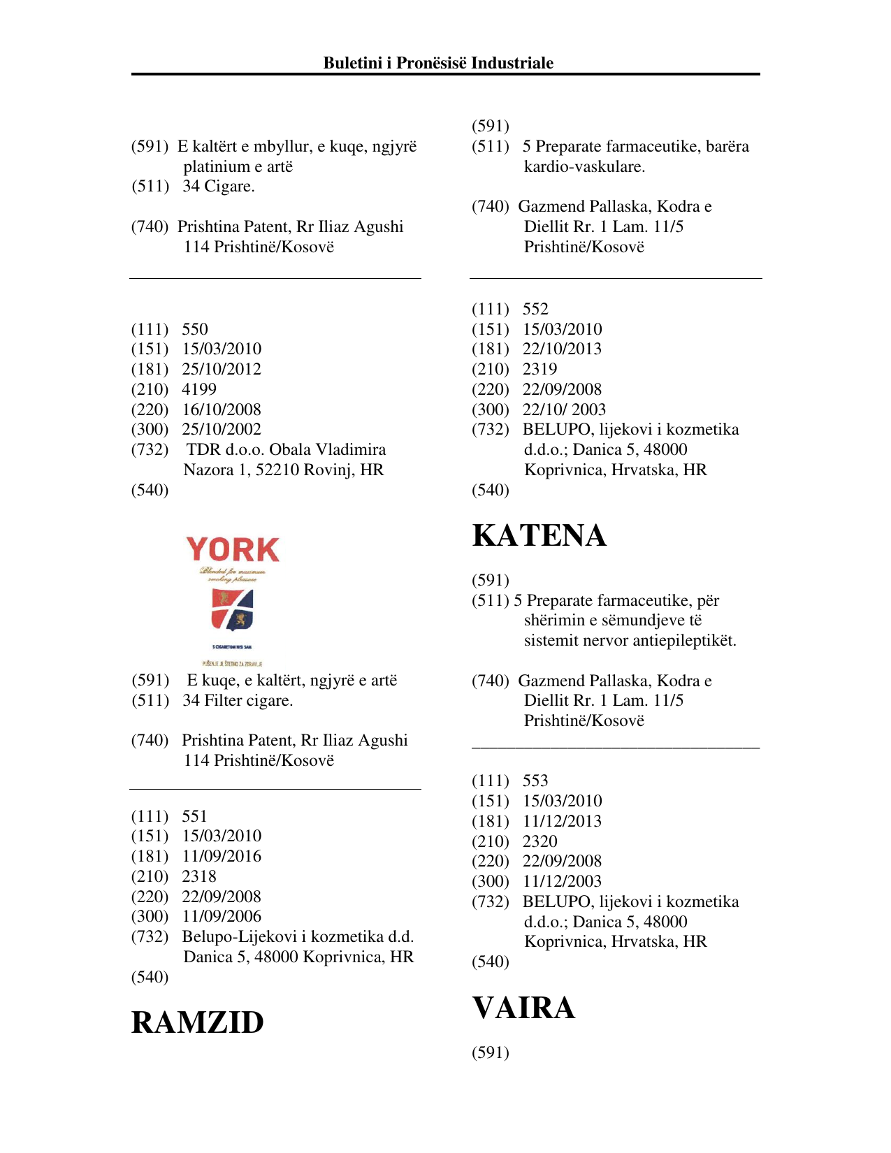 Faqja 251 e buletinit
