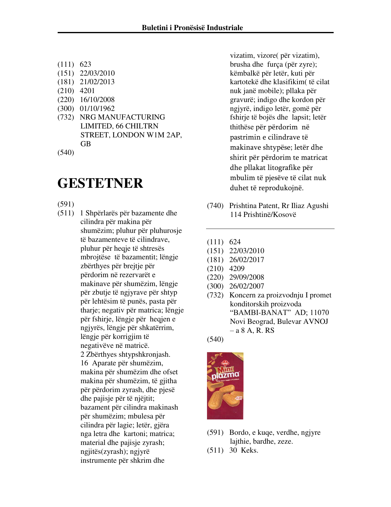 Faqja 274 e buletinit