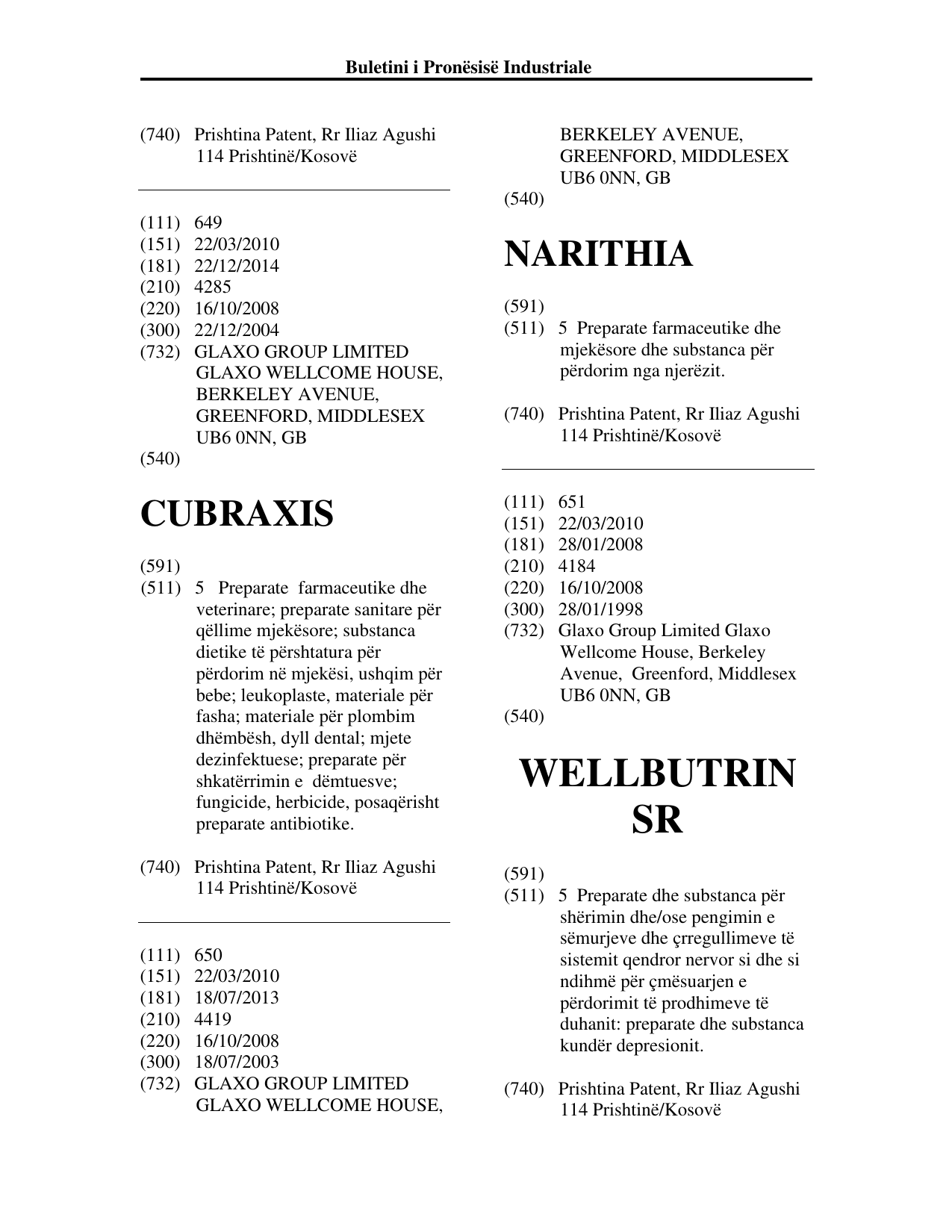 Faqja 282 e buletinit