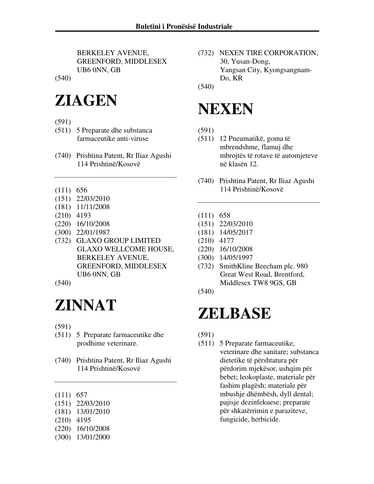 Faqja 284 e buletinit