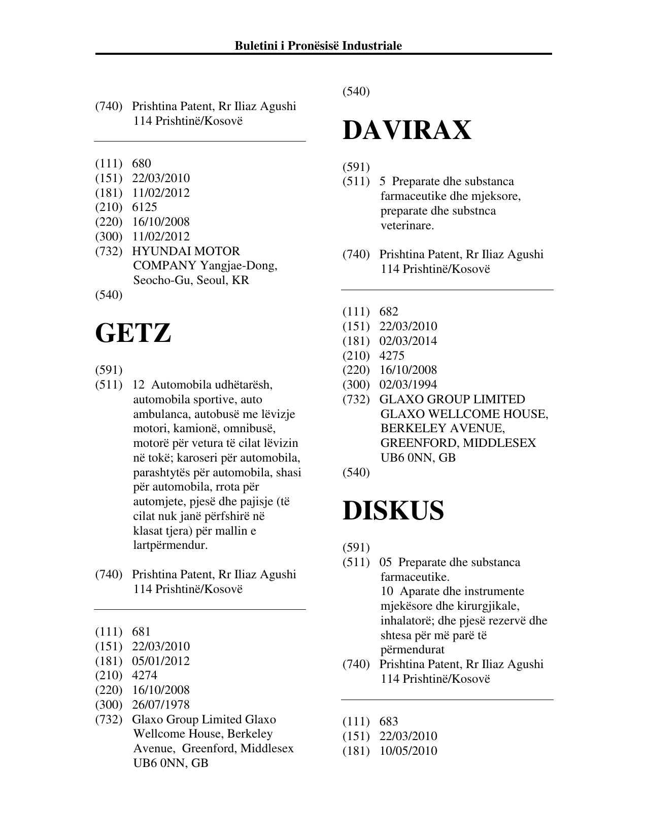 Faqja 291 e buletinit