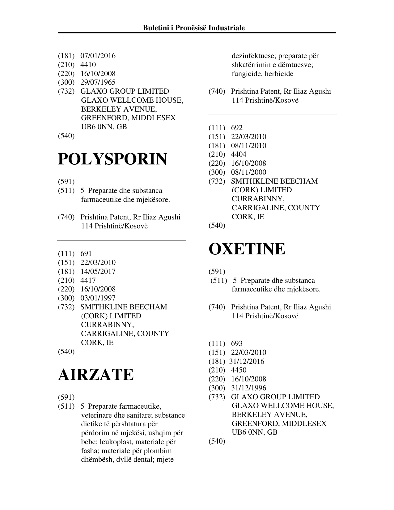 Faqja 294 e buletinit