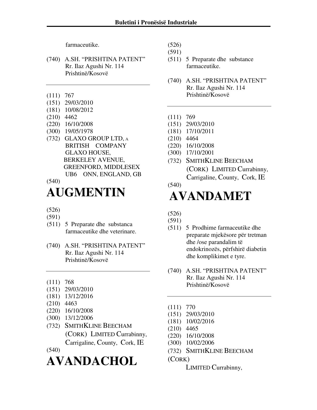 Faqja 316 e buletinit