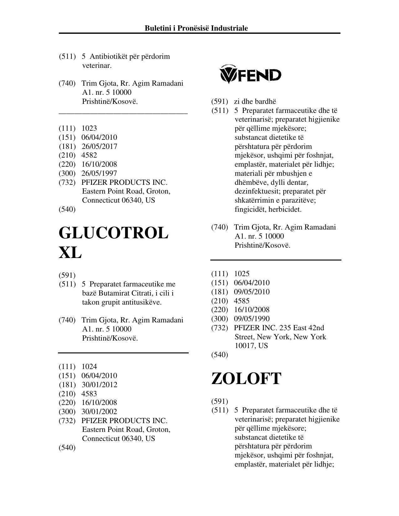 Faqja 416 e buletinit