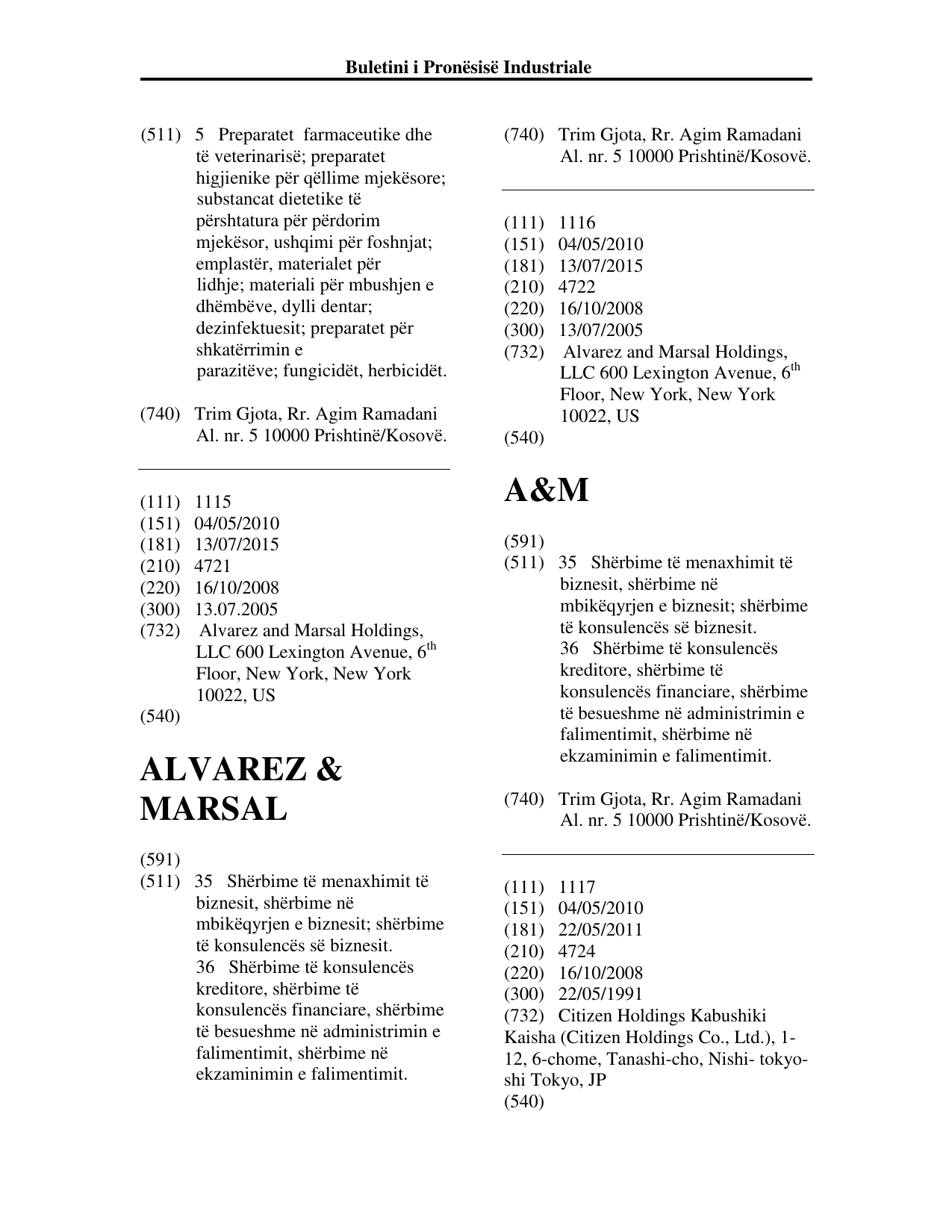 Faqja 445 e buletinit
