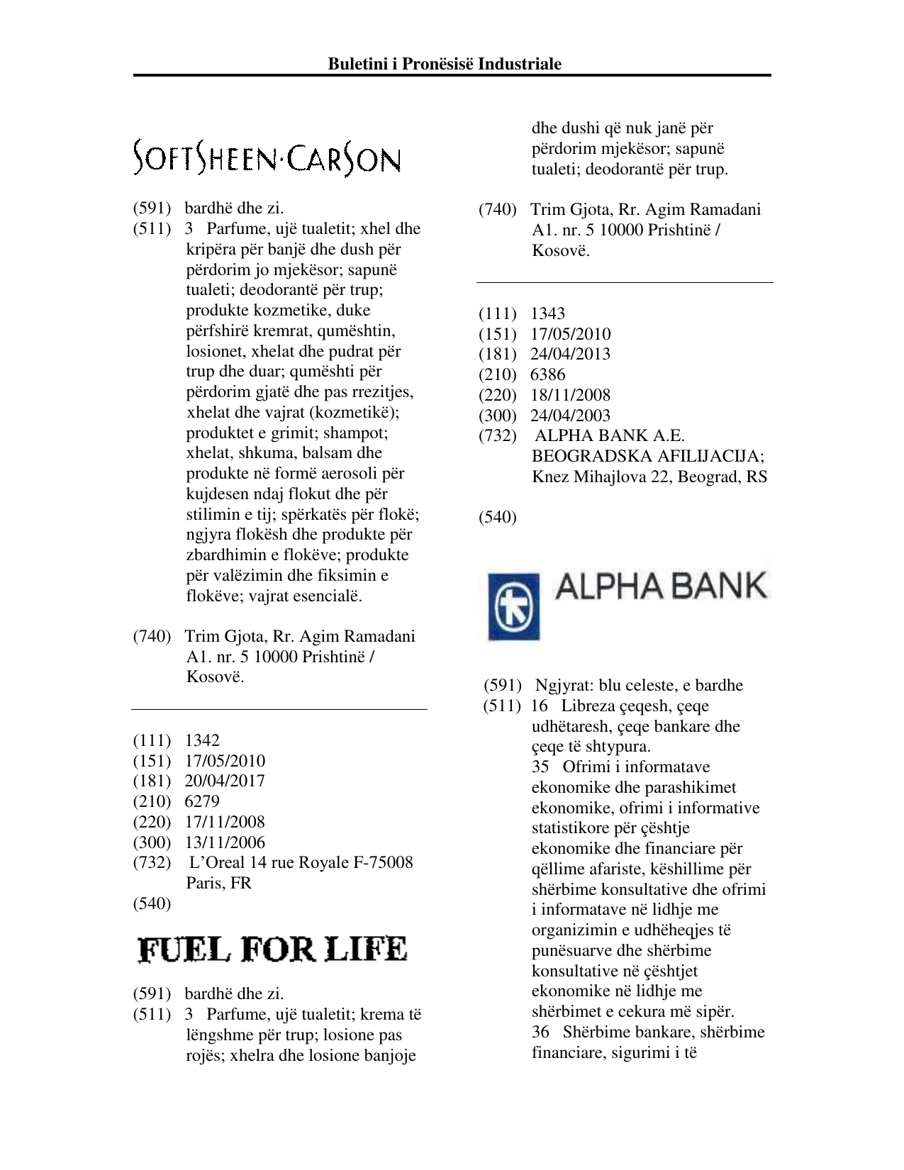 Faqja 522 e buletinit