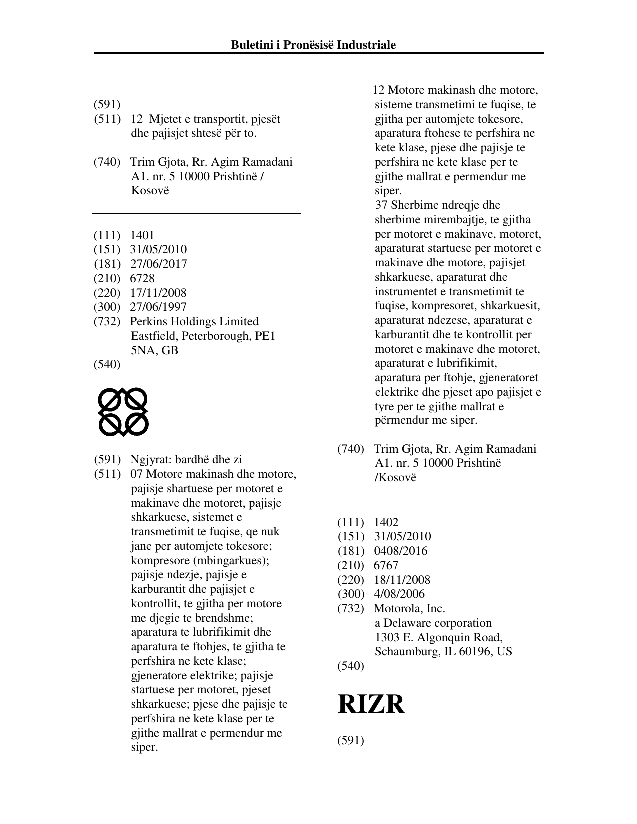 Faqja 543 e buletinit