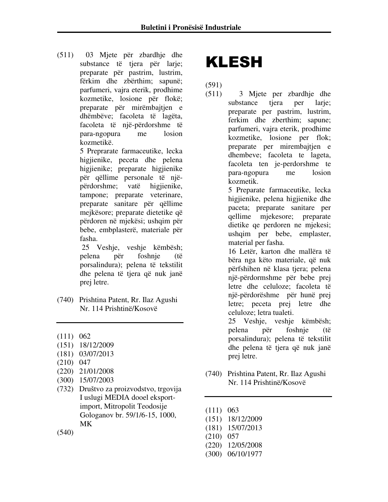 Faqja 63 e buletinit