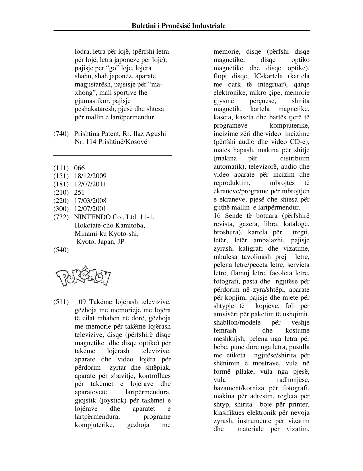 Faqja 66 e buletinit