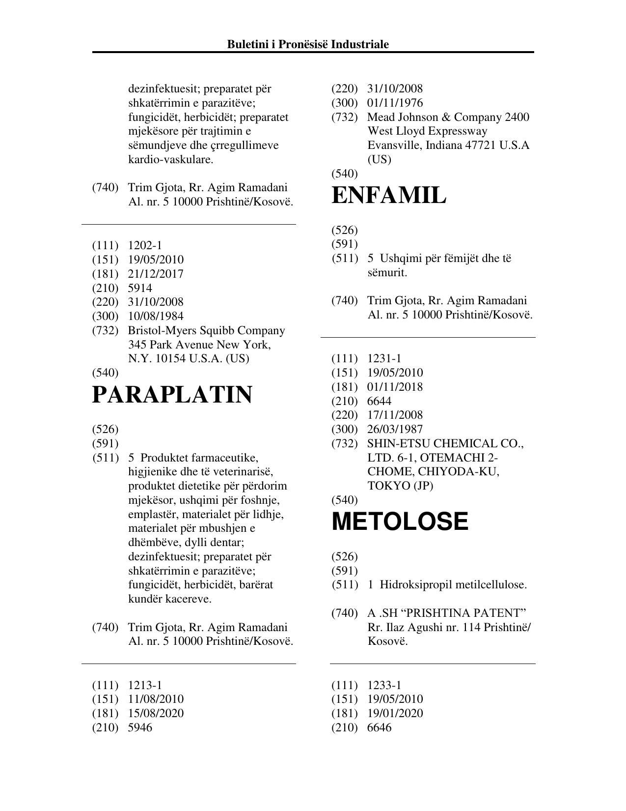 Faqja 674 e buletinit