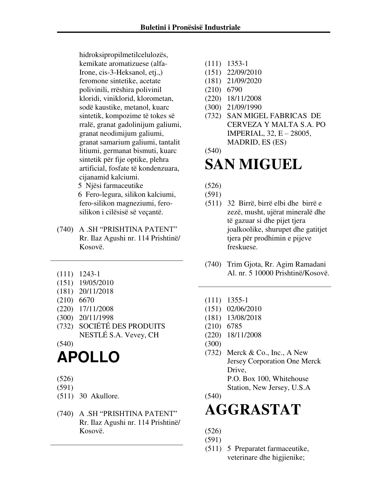 Faqja 676 e buletinit