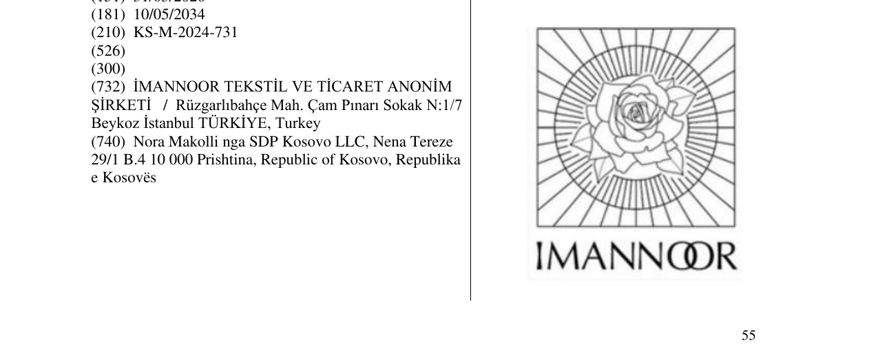 Zëri i markës IMANNOR në buletin