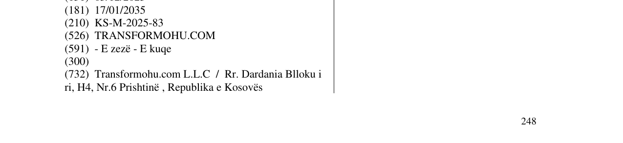 Zëri i markës TRANSFORMOHU.COM në buletin