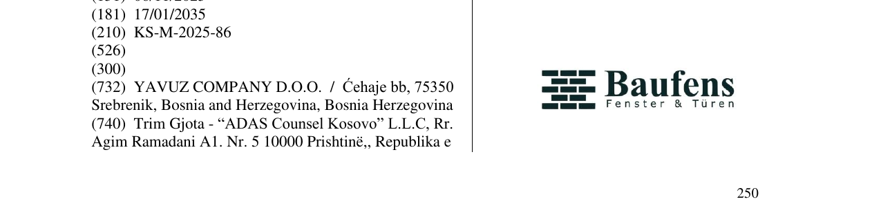 Zëri i markës Baufens në buletin