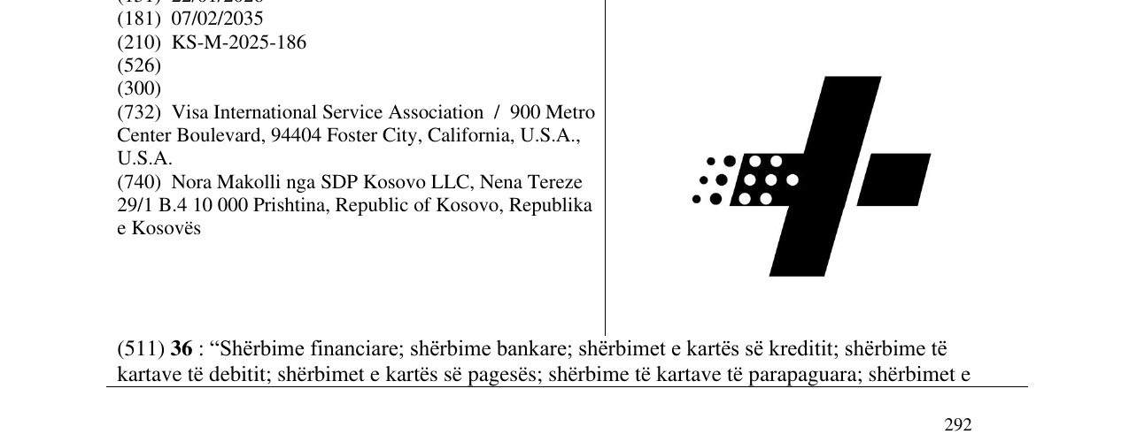 Zëri i markës Cross design në buletin