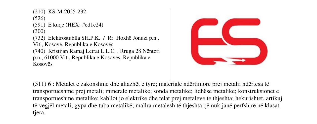 Zëri i markës ES në buletin