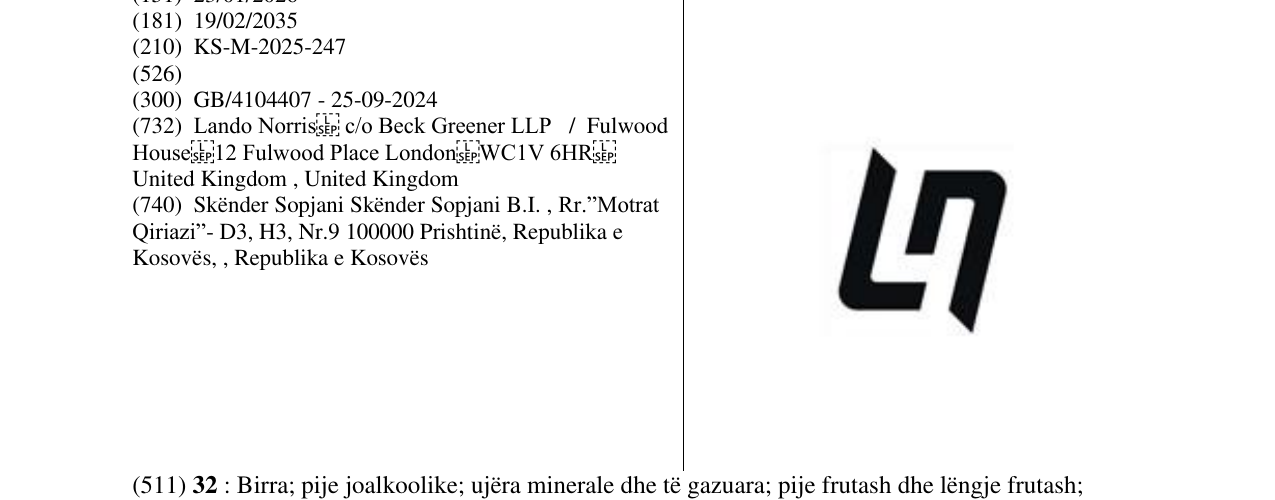 Zëri i markës LN4 në buletin