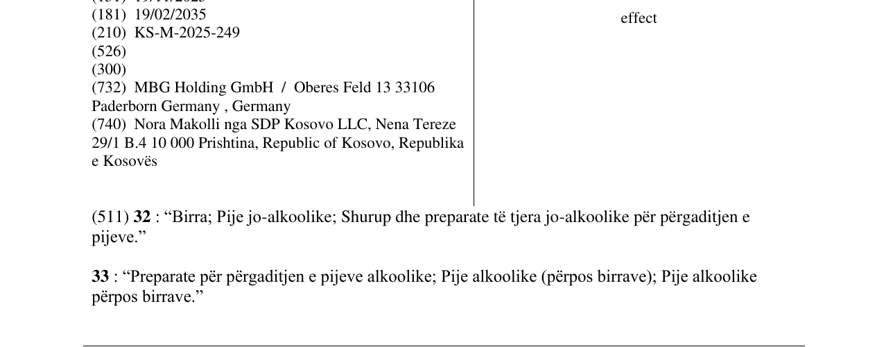 Zëri i markës effect në buletin