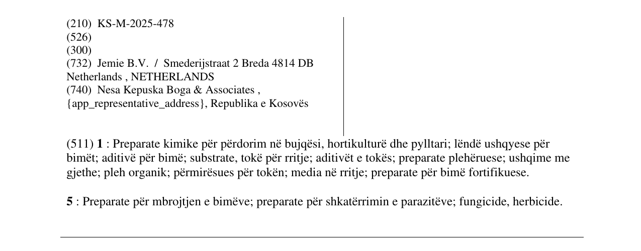 Zëri i markës CANNACURE në buletin