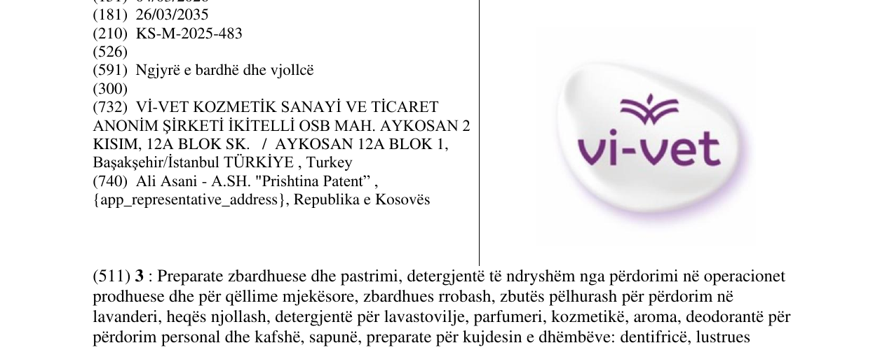 Zëri i markës vi-vet në buletin