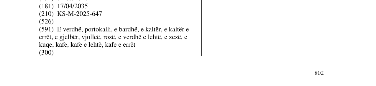 Zëri i markës Markë figurative në buletin