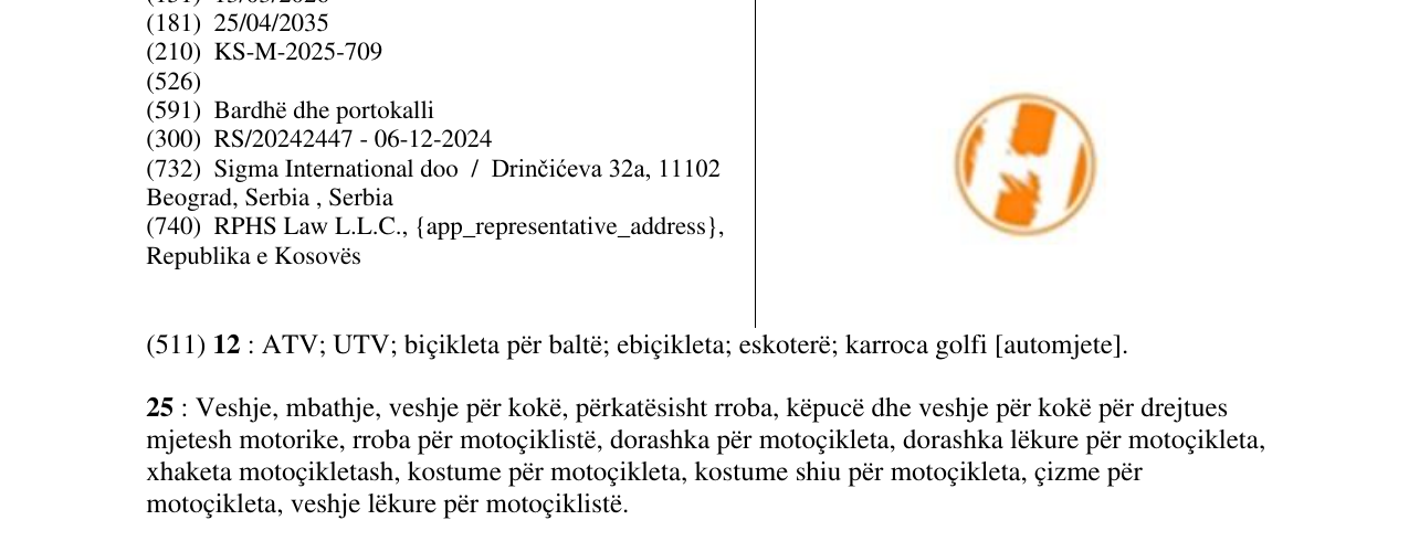 Zëri i markës sigma international në buletin