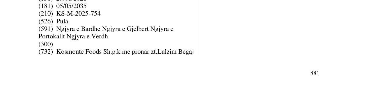 Zëri i markës Fresh Pula në buletin