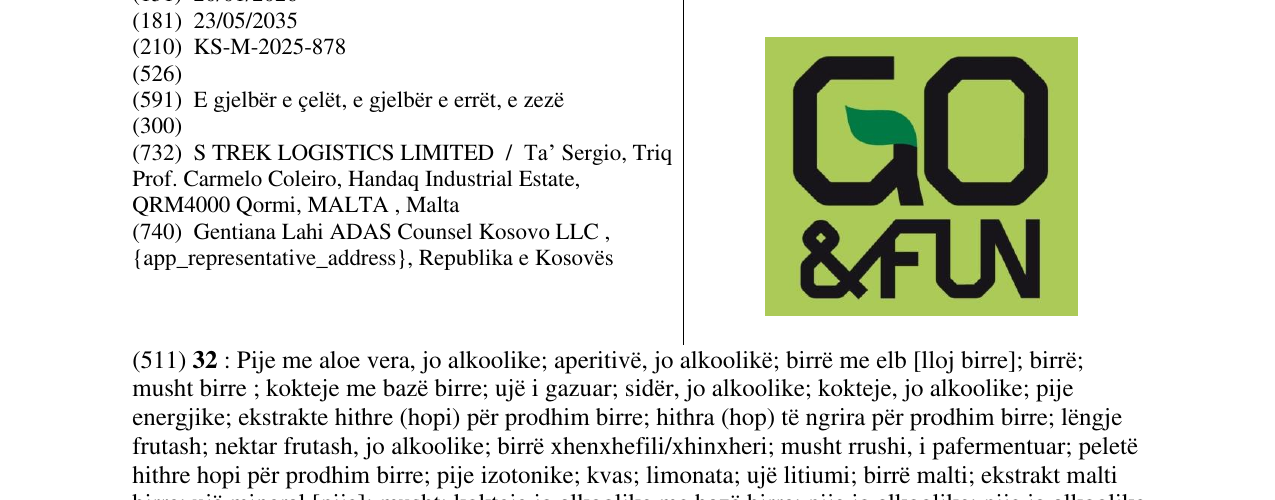 Zëri i markës GO&FUN në buletin