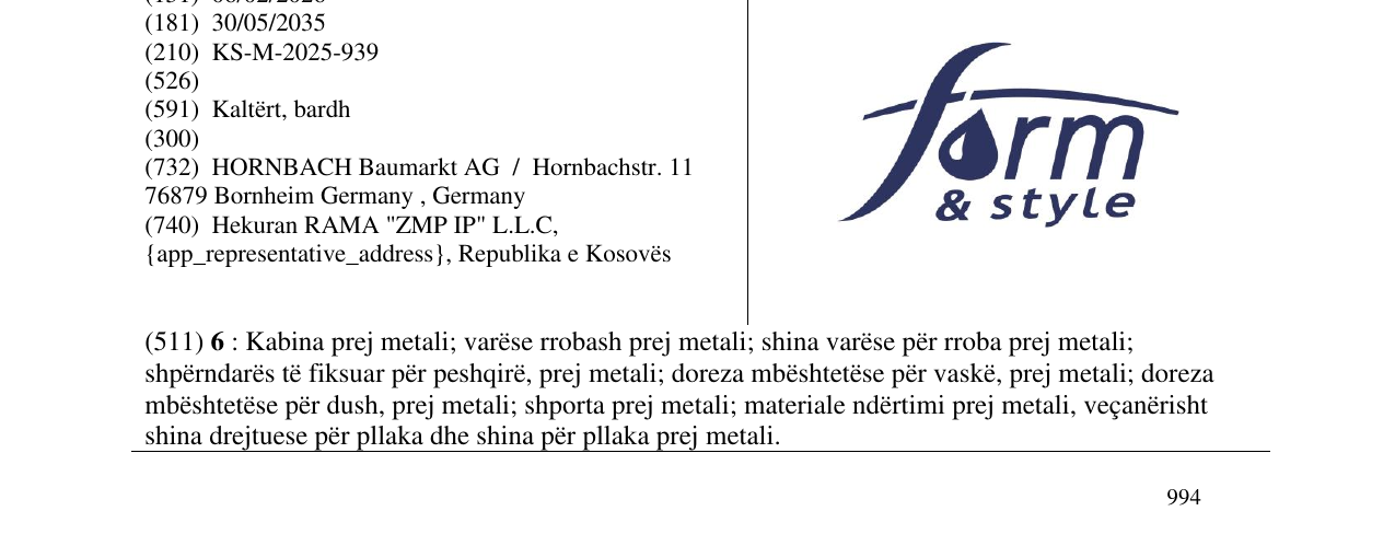 Zëri i markës form & STYLE në buletin