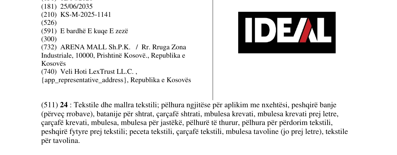 Zëri i markës IDEAL në buletin