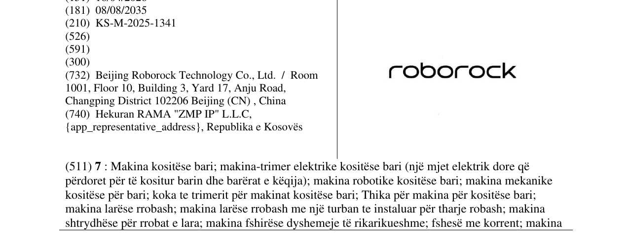 Zëri i markës roborock në buletin