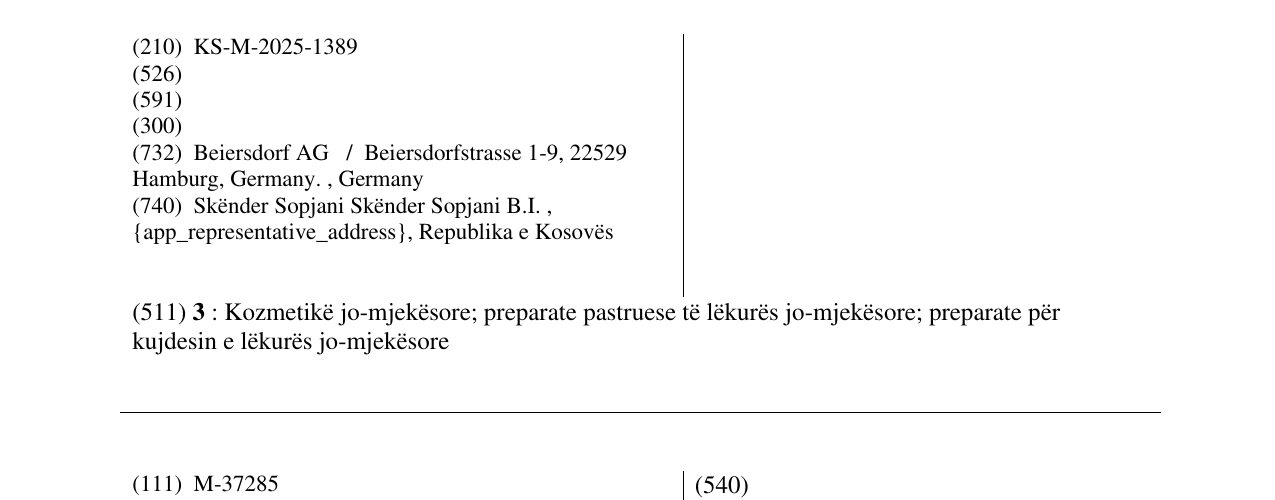 Zëri i markës ROSE CARE në buletin