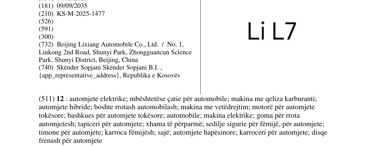 Zëri i markës LiL7 në buletin
