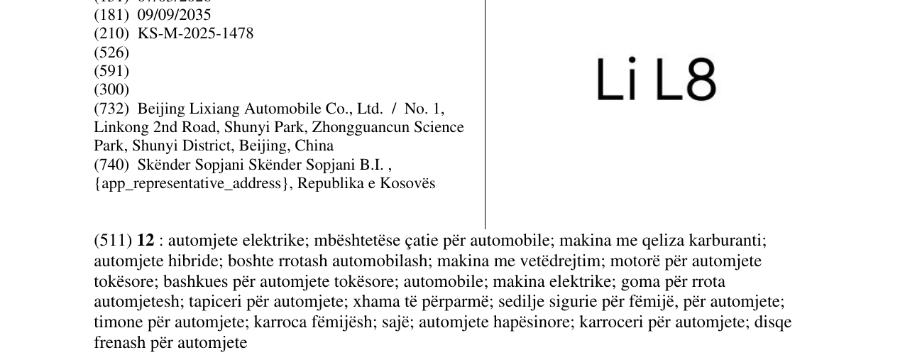 Zëri i markës LiL8 në buletin