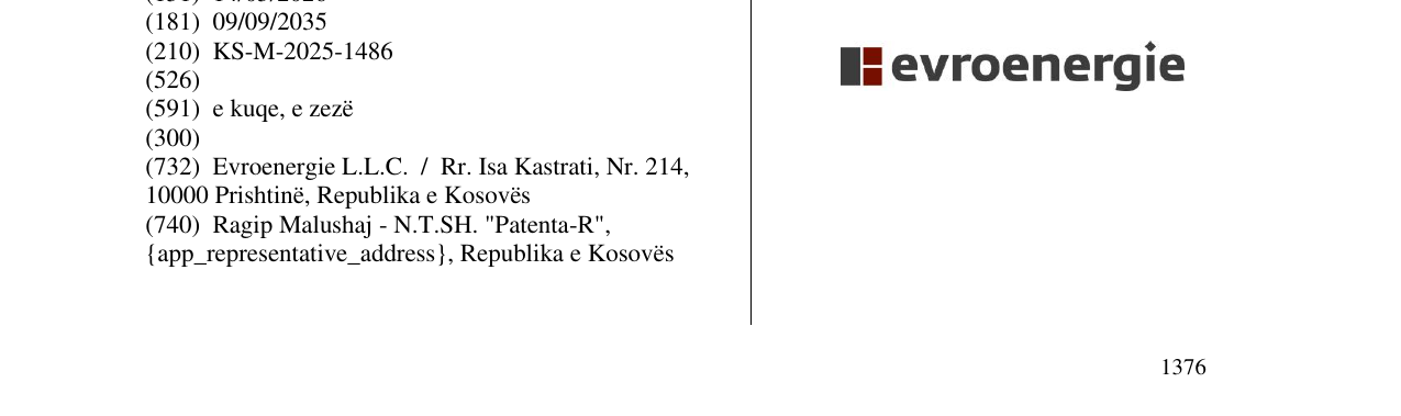 Zëri i markës evroenergie në buletin