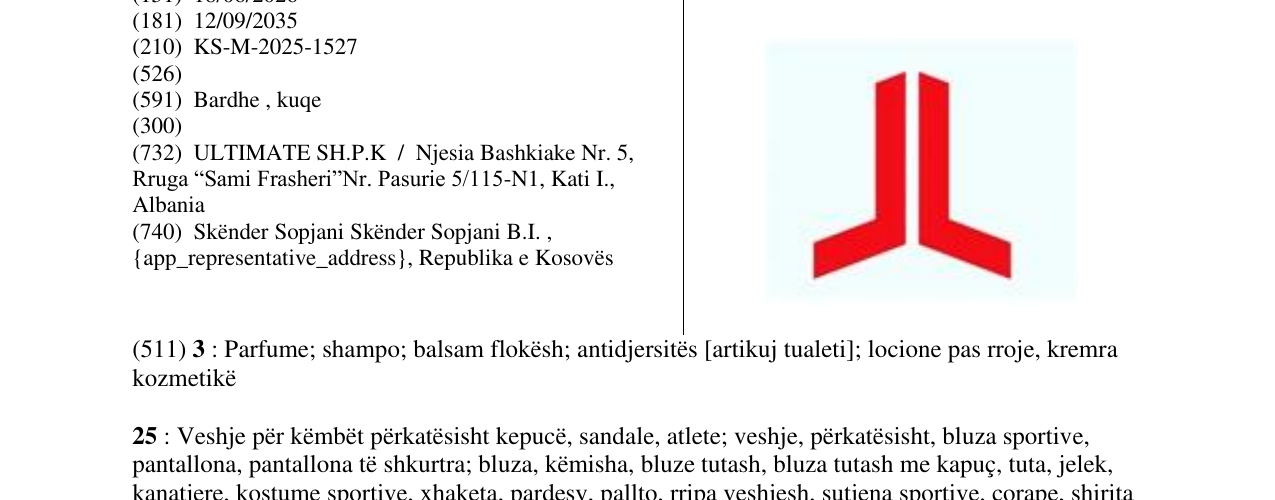 Zëri i markës ultimate në buletin
