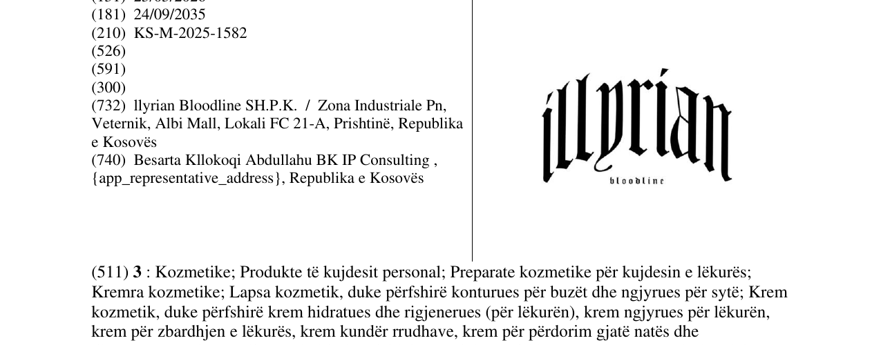 Zëri i markës illyrian në buletin