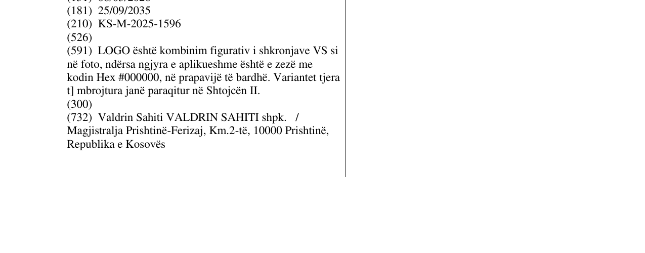Zëri i markës VS në buletin