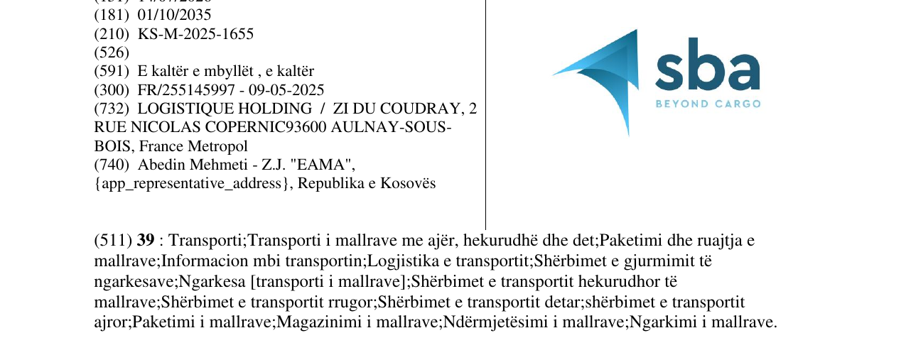 Zëri i markës sba në buletin