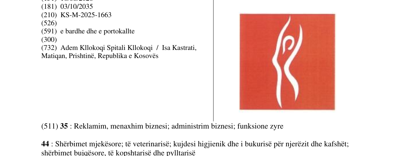 Zëri i markës spitali kllokoqi në buletin