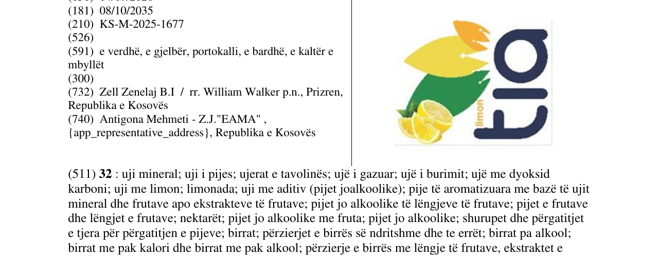 Zëri i markës limon tia në buletin